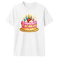 Cake Graphic Birthday Unisex T-Shirt