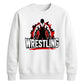 Casual Graphic Wrestling Unisex Sweatshirt