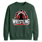 Casual Graphic Wrestling Unisex Sweatshirt