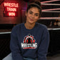 Casual Graphic Wrestling Unisex Sweatshirt