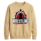Casual Graphic Wrestling Unisex Sweatshirt