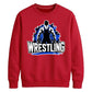 Casual Graphic Wrestling Unisex Sweatshirt
