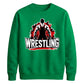 Casual Graphic Wrestling Unisex Sweatshirt