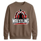 Casual Graphic Wrestling Unisex Sweatshirt