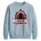Casual Graphic Wrestling Unisex Sweatshirt