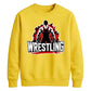 Casual Graphic Wrestling Unisex Sweatshirt