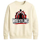 Casual Graphic Wrestling Unisex Sweatshirt