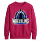 Casual Graphic Wrestling Unisex Sweatshirt