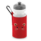 Kids Water Bottle Black Cat Face Cute Water Bottle for Girls