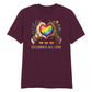 Celebrate All Love Heart Hands Floral Unisex T-Shirt Happy Pride Day