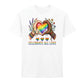 Celebrate All Love Heart Hands Floral Unisex T-Shirt Happy Pride Day
