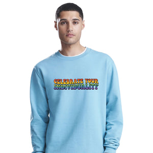 Celebrate Individuality Pride Month Unisex Sweatshirt