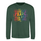 Celebrate Pride Every Day Groovy Pride Month Sweatshirt