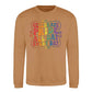 Celebrate Pride Every Day Groovy Pride Month Sweatshirt