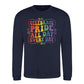 Celebrate Pride Every Day Groovy Pride Month Sweatshirt