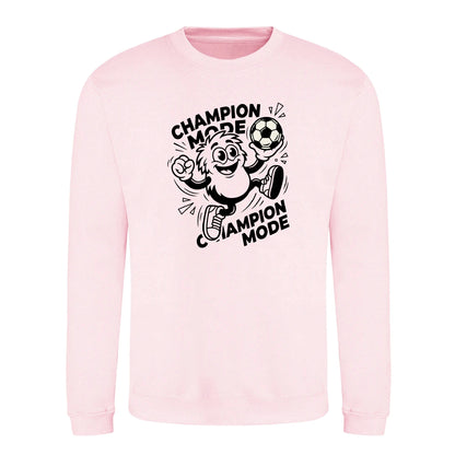 Champion Mode Football Mascot Unisex Sweatshirt