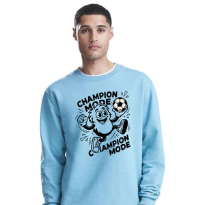 Champion Mode Football Mascot Unisex Sweatshirt