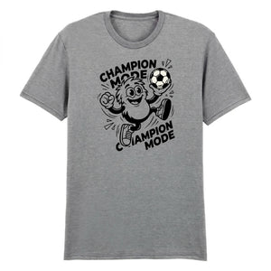Champion Mode Football Printed Unisex Tshirt