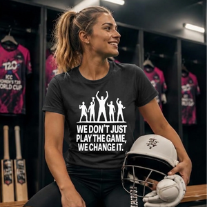 Women cricket t shirt Game Changer ICC T20 Sweatshirt