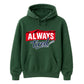 Charming Sleepy Always Tired Block Slogan Unisex Hoodie