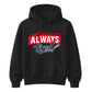 Charming Sleepy Always Tired Block Slogan Unisex Hoodie