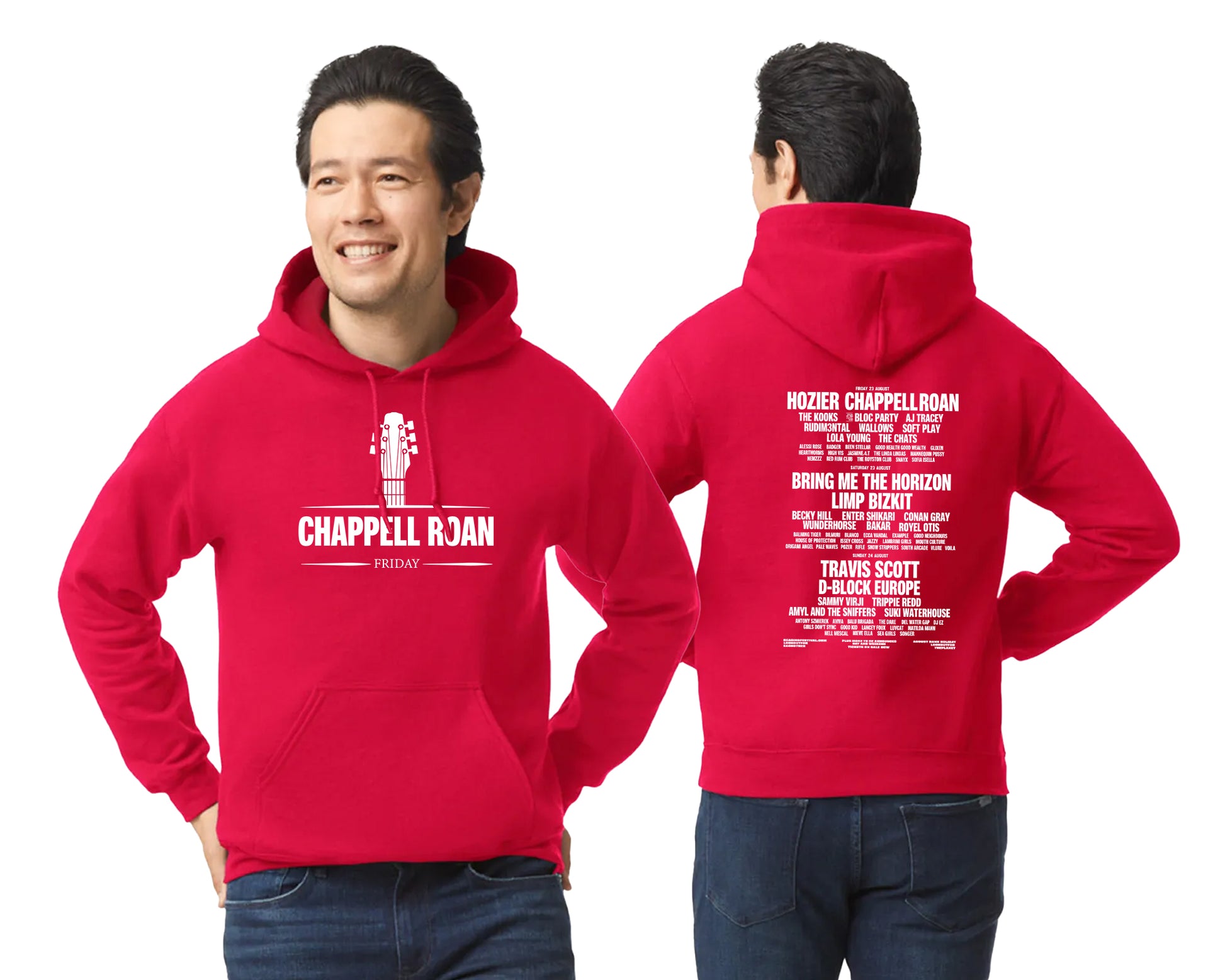 Chappell Roan Friday Hoodie, Heavy Blend Reading & Leeds Festival Printed Pullover Hooded, Unisex Classic Fit Hoodie M8471