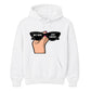 Chic Retro Sunglasses Slogan Artwork Unisex Hoodie