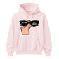 Chic Retro Sunglasses Slogan Artwork Unisex Hoodie