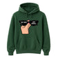 Chic Retro Sunglasses Slogan Artwork Unisex Hoodie