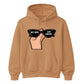 Chic Retro Sunglasses Slogan Artwork Unisex Hoodie