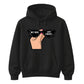 Chic Retro Sunglasses Slogan Artwork Unisex Hoodie