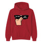 Chic Retro Sunglasses Slogan Artwork Unisex Hoodie