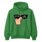 Chic Retro Sunglasses Slogan Artwork Unisex Hoodie