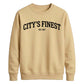 City's Finest Est 2017 Slogan FiFa Printed Unisex Sweatshirt - Football World Cup 2026