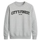 City's Finest Est 2017 Slogan FiFa Printed Unisex Sweatshirt - Football World Cup 2026