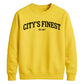 City's Finest Est 2017 Slogan FiFa Printed Unisex Sweatshirt - Football World Cup 2026