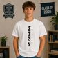 Class of Vertical Personalised School Leavers Unisex T-Shirt