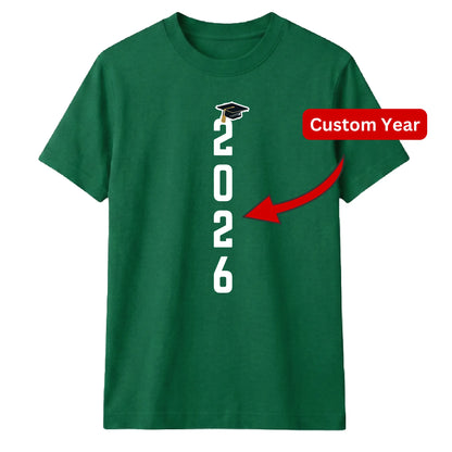 Class of Vertical Personalised School Leavers Unisex T-Shirt