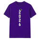 Class of Vertical Personalised School Leavers Unisex T-Shirt
