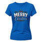 Classic Merry Christmas Graphic Holiday Gift Ladies T-Shirt