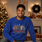 Classic Merry Christmas Tree Graphic Unisex Sweatshirt