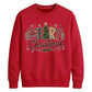 Classic Merry Christmas Tree Graphic Unisex Sweatshirt