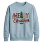 Classic Merry Christmas Tree Graphic Unisex Sweatshirt