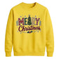 Classic Merry Christmas Tree Graphic Unisex Sweatshirt