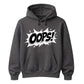 Classic Pop Art Comic Splash Oops Slogan Unisex Hoodie
