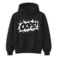 Classic Pop Art Comic Splash Oops Slogan Unisex Hoodie