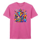 Colorful Soccer Trophy Football Printed Unisex Tshirt