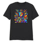 Colorful Soccer Trophy Football Printed Unisex Tshirt