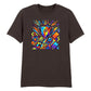 Colorful Soccer Trophy Football Printed Unisex Tshirt