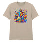 Colorful Soccer Trophy Football Printed Unisex Tshirt